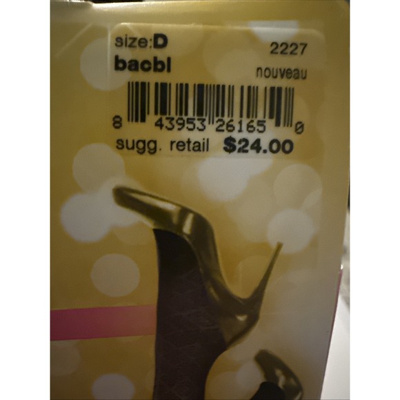 Star Power By Spanx Patterned Shaping Tights Black Size D~165-220 lbs.  M5 - Picture 2 of 4